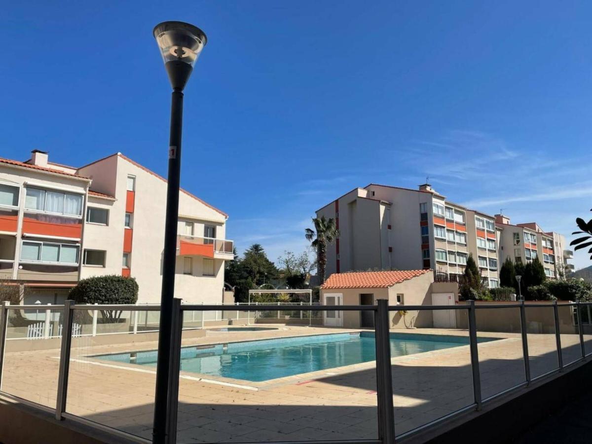 Appartement Cosy A 100M De La Plage Avec Piscine, Parking Prive Et Loggia Vitree - Fr-1-225-706 아르젤레쉬르메르 외부 사진